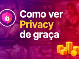 Pessoa usando notebook à noite acessando conteúdo adulto online, representando como ver Privacy de graça com segurança e privacidade