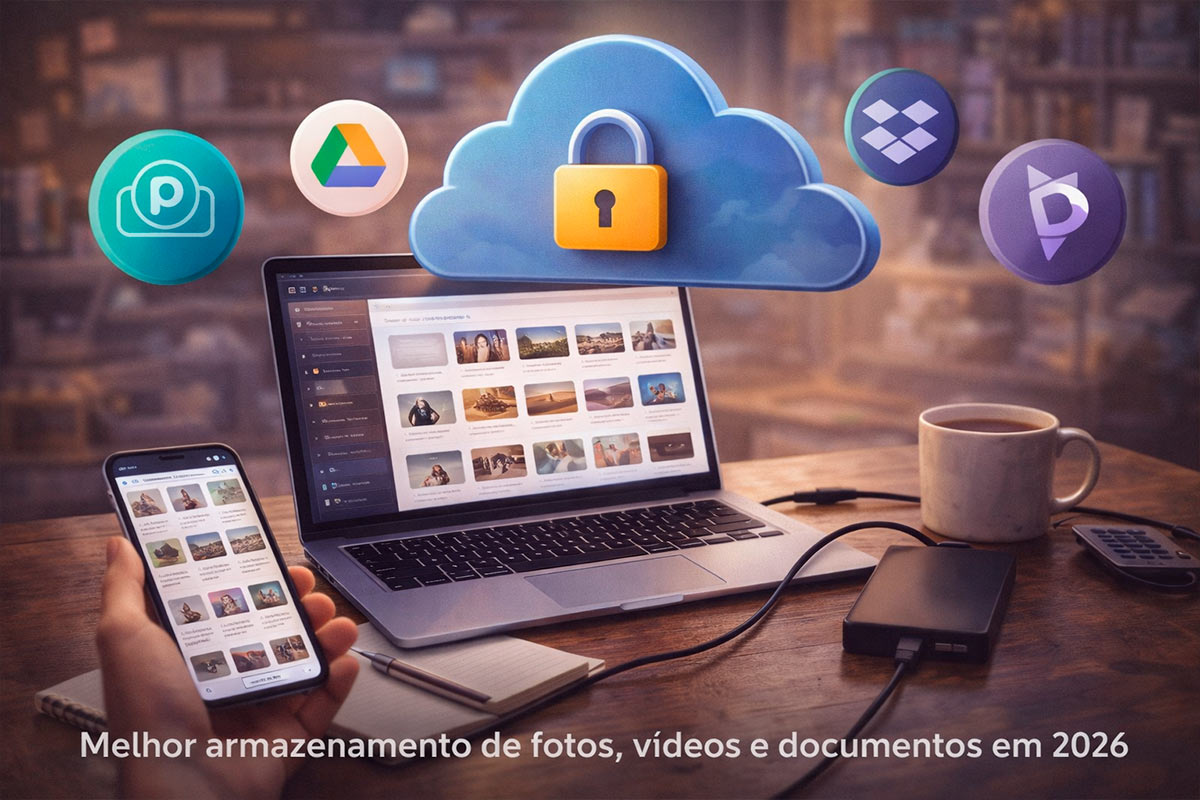 Melhor armazenamento de fotos, vídeos e documentos em 2026 usando serviços de nuvem seguros e criptografados